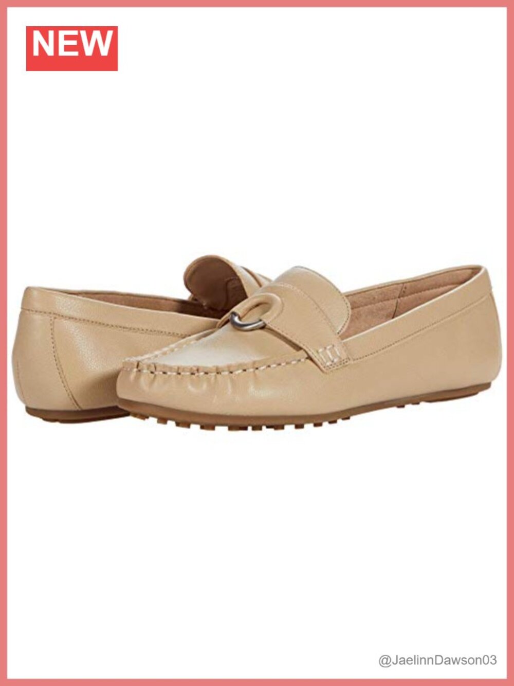 Aerosoles Women's Dani Slip On Loafer Faux Leather Comfort